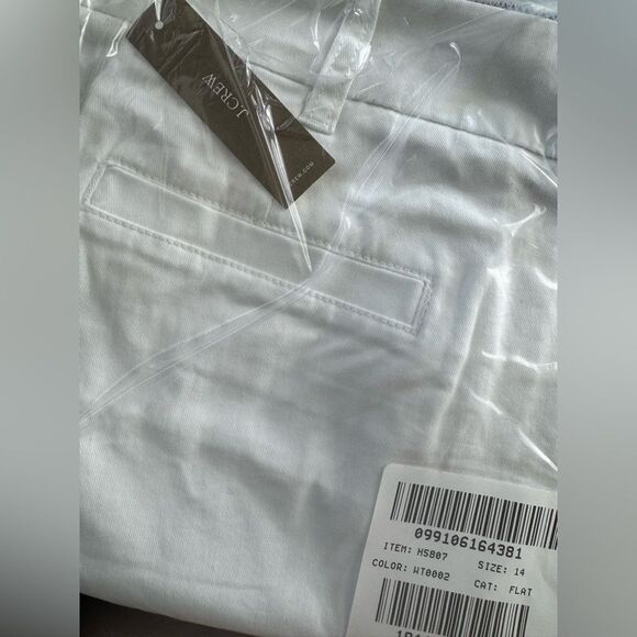 NWT J CREW 5" stretch chino short in white - Picture 8 of 8